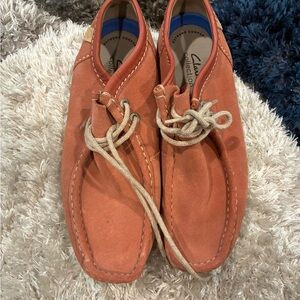 Clarks Men's Rust Suede Chukka Boots